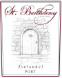 St. Barthelemy Cellars Zinfandel Port 2003 Front Label