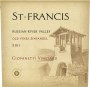 St. Francis Giovanetti Vineyard Old Vines Zinfandel 2011 Front Label