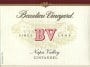 Beaulieu Vineyard Napa Zinfandel 1999 Front Label