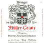 Muller-Catoir Haardter Burgergarten Riesling Spatlese A P #2134 2001 Front Label