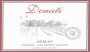 Donati Family Vineyards Merlot 2007 Front Label