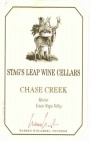 Stag's Leap Wine Cellars Chase Creek Estate Merlot 2005 Front Label