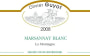 Domaine Olivier Guyot Marsannay La Montagne Blanc 2008 Front Label