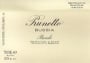 Prunotto Barolo Bussia 1996 Front Label