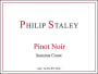 Philip Staley Hendricks Vineyard Pinot Noir 2010 Front Label