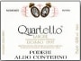 Aldo Conterno Quartetto Langhe Rosso 1997 Front Label