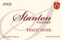 Stanton Vineyards Willamette Valley Pinot Noir 2009 Front Label