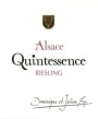 Charles et Dominique Frey Alsace Quintessence Riesling 2012 Front Label