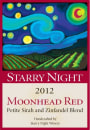 Starry Night Winery Moonhead Red 2012 Front Label