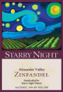 Starry Night Winery Alexander Valley Zinfandel 2009 Front Label