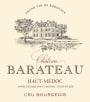 Chateau Barateau Haut-Medoc 2013 Front Label