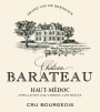 Chateau Barateau Haut-Medoc 2011 Front Label