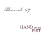 Barrel 27 Hand Over Fist Red Blend 2012 Front Label