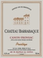Chateau Barrabaque Canon-Fronsac Cuvee Prestige 2009 Front Label