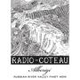Radio-Coteau Alberigi Vineyard Pinot Noir 2009 Front Label