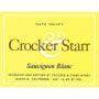 Crocker & Starr Sauvignon Blanc 2016 Front Label