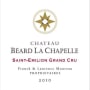 Chateau Beard La Chapelle  2010 Front Label