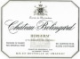 Chateau Belingard Bergerac Rouge 2012 Front Label
