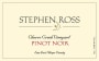 Stephen Ross Chorro Creek Vineyard Pinot Noir 2013 Front Label
