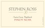 Stephen Ross Santa Lucia Highlands Pinot Noir 2013 Front Label