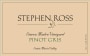 Stephen Ross Sierra Madre Vineyard Pinot Gris 2014 Front Label