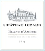 Chateau Bizard Tricastin-Grignan-les-Adhemar Blanc d'Amour 2015 Front Label