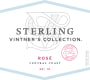 Sterling Vintner's Collection Rose 2014 Front Label