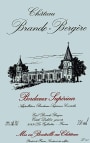 Chateau Brande-Bergere Bordeaux Superieur 2006 Front Label