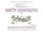 Chateau Brun-Despagne Bordeaux Superieur 2010 Front Label