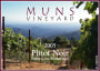 Muns Vineyard Pinot Noir 2005 Front Label