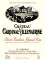 Chateau Cardinal Villemaurine Saint-Emilion Grand Cru 2009 Front Label