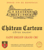 Chateau Carteau Saint-Emilion Cotes Daugay Grand Cru 2015 Front Label