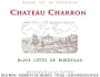 Chateau Charron Cotes de Bordeaux Blaye 2014 Front Label