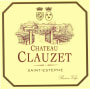 Chateau Clauzet  2015 Front Label