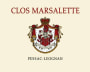Chateau Clos Marsalette Pessac-Leognan 2011 Front Label