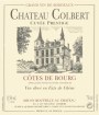 Chateau Colbert Cotes de Bourg Cuvee Prestige 2009 Front Label