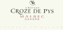 Chateau Croze de Pys Cahors 2009 Front Label