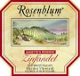 Rosenblum Cellars Annette's Reserve Zinfandel 1998 Front Label
