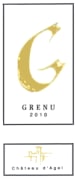 Chateau D'Agel Minervois Grenu 2010 Front Label