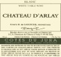 Chateau d'Arlay Cotes du Jura Tradition Blanc 2009 Front Label