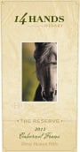 14 Hands The Reserve Cabernet Franc 2012 Front Label