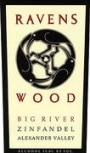 Ravenswood Big River Zinfandel 1999 Front Label