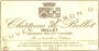 Chateau de Bellet Bellet Cuvee Baron G Rouge 2009 Front Label
