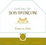 Chateau de Bois-Brincon Anjou Terre de Gres Blanc 2013 Front Label
