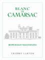 Chateau de Camarsac Bordeaux Blanc 2013 Front Label