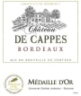 Chateau de Cappes Bordeaux 2010 Front Label