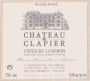 Chateau de Clapier Cotes De Luberon Blanc 2004 Front Label