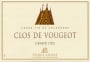 Chateau de Corton-Andre Clos de Vougeot Grand Cru 2012 Front Label