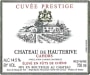 Chateau de Hauterive Cahors Cuvee Prestige 2012 Front Label