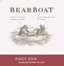 BearBoat Pinot Noir 2010 Front Label